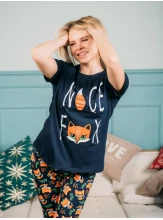 Пижама Fox (бриджи) (кулирка)